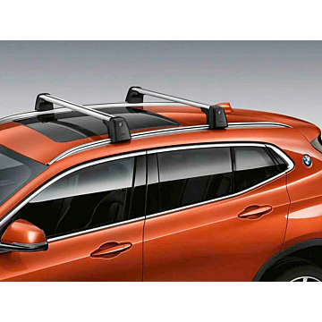 BMW X2 (2017 - ..) roof base carriers (for models with roof rails)