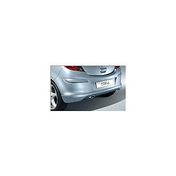 Opel Corsa D OPC-line rear bumper spoiler FOR SPORT models without towbar
