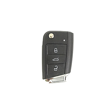 Volkswagen folding key with 3 buttons