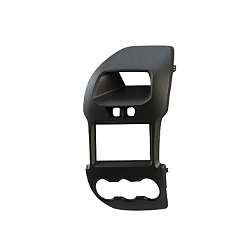Ford Ranger (11/2011 - 08/2015) Pioneer 2-DIN front panel Piano Black