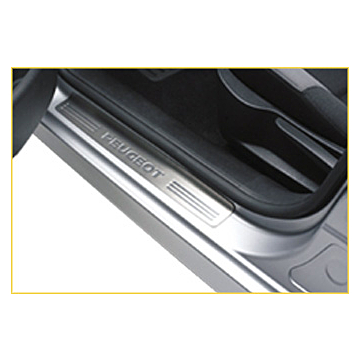 Peugeot 207 scuff plates (stainless steel) 3-drs & CC
