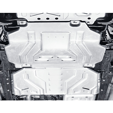 Ford Ranger (02/2019 - ..) except Raptor underbody protection set for transmission and transfer case