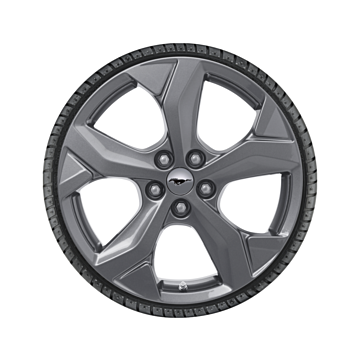 Ford Mustang Mach-E (07/2020 - ..) alloy wheel with winter tire 18", 5-spoke design