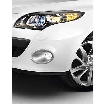 Renault Megane 2008 - 2016 fog lamp trim chrome