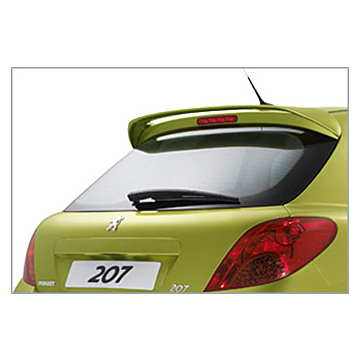 Peugeot 207 RC roof spoiler