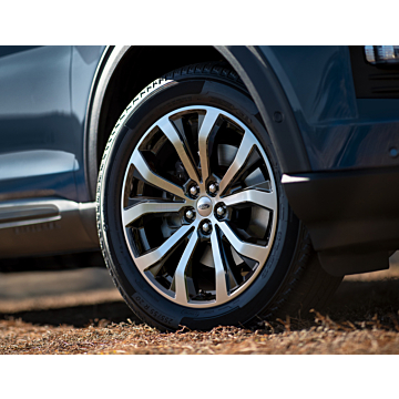 Ford Explorer (08/2019 - ..) lichtmetalen velg 20" 5 x 2-spaaks design, Ebony Black met gepolijste voorzijde