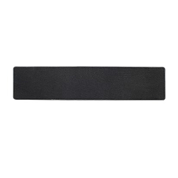 Ford Transit Custom (02/2018 - 09/2023) floor mats, standard rear, black (3rd row)