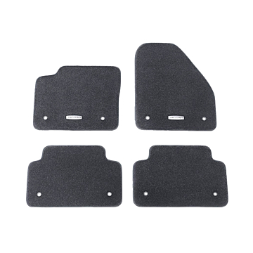 Jaguar E-Pace floor mats Premium (manual gear box)
