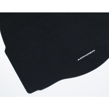 Ford Mondeo 09/2014 - .. saloon luggage compartment mat black, with Mondeo logo