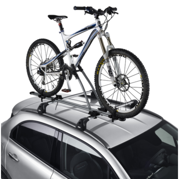 Fiat 500X standard steel bicycle rack
