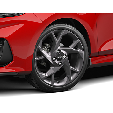 Ford Fiesta (07/2017 - 2023) lichtmetalen velg 18" 5-spaaks Y-design, mat gun metal