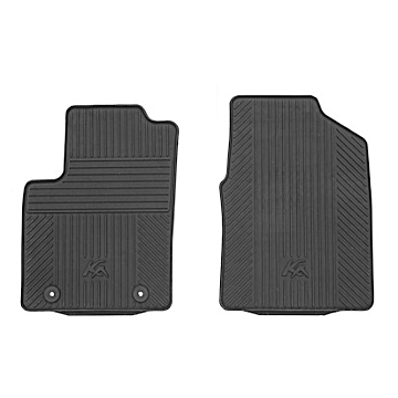 Ford Ka 09/2013 - 2016 floor mats, rubber front, black