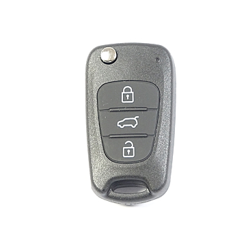 Hyundai folding key housing with three buttons