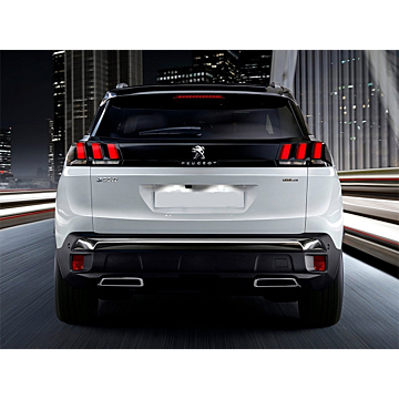 Peugeot 3008 (2016 - 2023) / 5008 (2017 - ..) GT exhaust end pipes