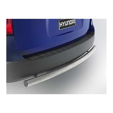 Hyundai H1 (2008 - 2015) rear bumper protection, chrome optic