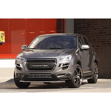 Musketier Peugeot 4008 stainless steel grill, chromed