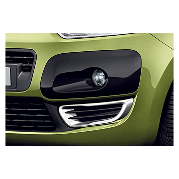 Citroën C3 Picasso chrome molding in bumper