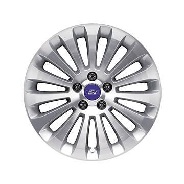 Ford Focus (07/2004 - 12/2010) alloy wheel 17" 15-spoke design, silver