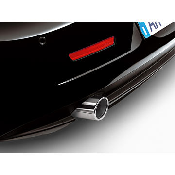 Alfa Romeo 159 single exhaust terminal