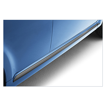 Citroën C1 (2005 - 2014) / Peugeot 107 sill moldings carbon-look