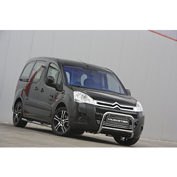 Musketier Citroën Berlingo III/Peugeot Partner III bullbar stainless steel