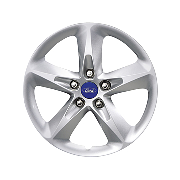 Ford alloy wheel 16" 5-spoke design, silver