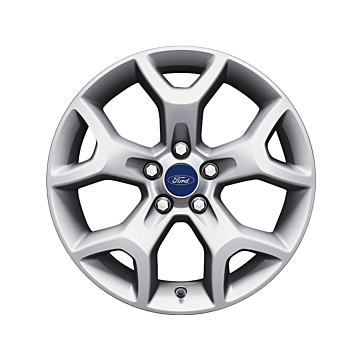 Ford Kuga (2008 - 10/2012) alloy wheel 17" 5-spoke Y-design, polished silver