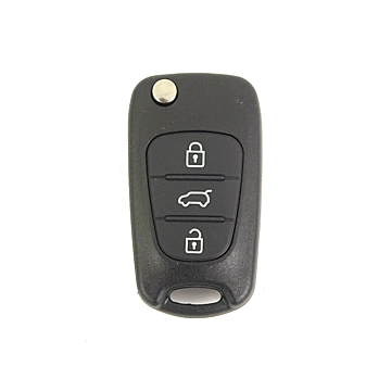 Kia folding key with 3 buttons