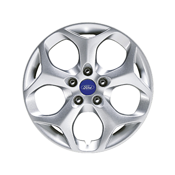 Ford alloy wheel 16" 5-spoke Y design, silver