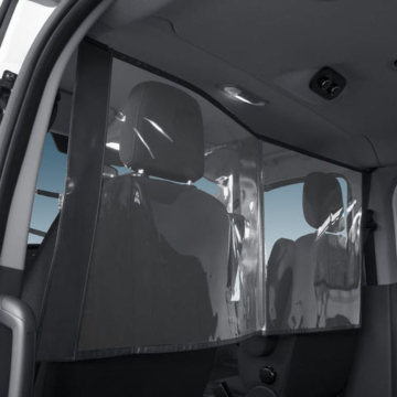Ford Tourneo Custom (08/2012 - 09/2023) flexible partition wall protection wall, transparent