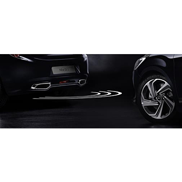 Citroën C4 (2010 - 2018) parking sensors rear (set of 4)