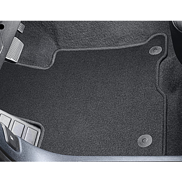 Ford Kuga (12/2019 - ..) floor mats, standard front, black (only for PHEV)