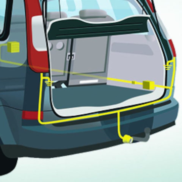 Ford Fiesta (11/2012 - 06/2017) towbar electrical connection set 13-pin