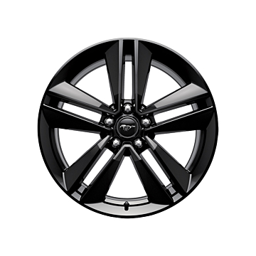 Ford Mustang (03/2015 - 03/2023) alloy wheel 19" 5 x 2-spoke star design, black