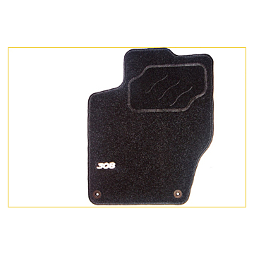 Peugeot 308 (2007 - 2013) floor mats needle felt LHD