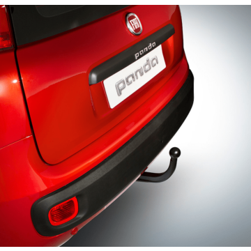 Fiat Panda 2011 - .. / Lancia Ypsilon 2011 - 2017 detachable tow bar + cable set 7-pole