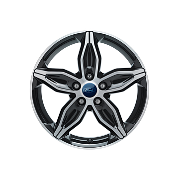 Ford Tourneo Connect / Transit Connect 10/2013 - .. alloy wheel 17" 5-spoke design, black machined