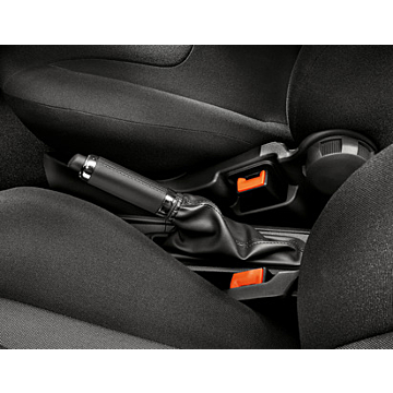 Ford Ka (09/2008 - 05/2016) handbrake gaiter black artificial leather