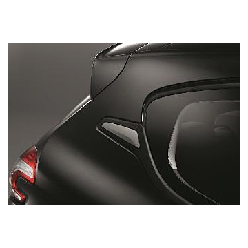 Peugeot 208 (2012 - 2019) stickers rear pillars Gris Sidobre