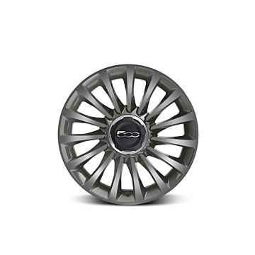Fiat 500L alloy rim kit 17" gray diamond-finish ecoreflex
