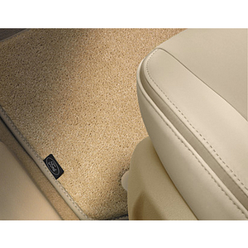 Ford Mondeo 03/2007 - 07/2012 floor mats, premium velours rear, beige