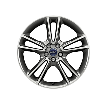 Ford Mondeo (09/2014 - ..) alloy wheel 19" 5x2-spoke design, silver