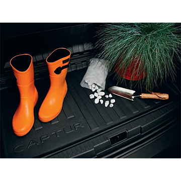 Renault Captur 2013 - 2019 boot plastic tray