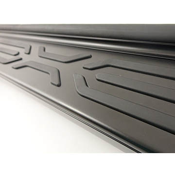 Nissan X-Trail (2017 - 2022) side steps in black aluminium