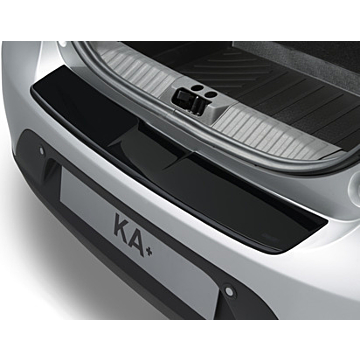 Ford Ka+ rear bumper protector formed, glossy black