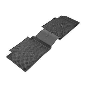 Ford Focus (04/2018 - ..) all-weather floor mats with raised edges, rear, black