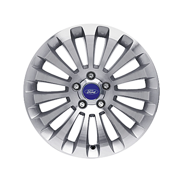Ford Mondeo (03/2007 - 08/2014) alloy wheel 17" 15-spoke design, silver