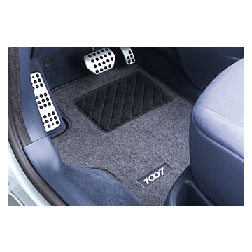 Peugeot 1007 floor mats needle felt