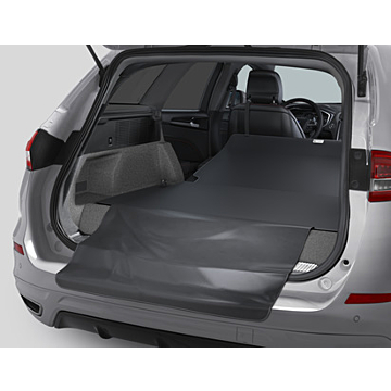 Ford Mondeo (09/2014 - ..) protective mat for luggage compartment black, with Mondeo logo