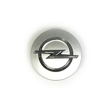 Opel hub cap 55mm silver / grey